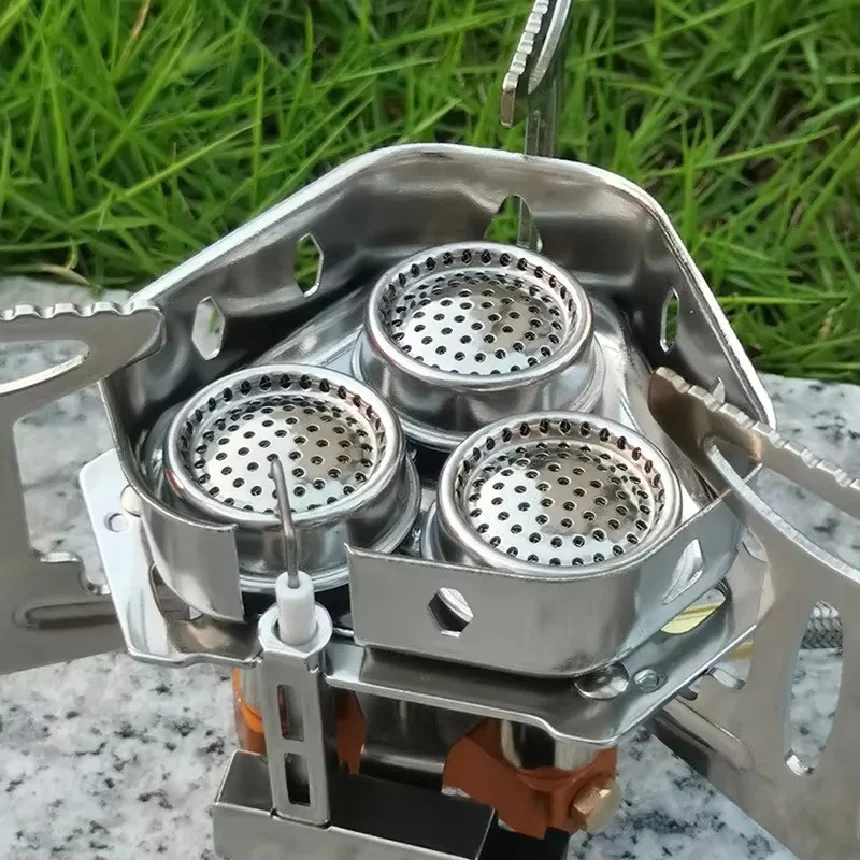 3-Head Camping Stove 5