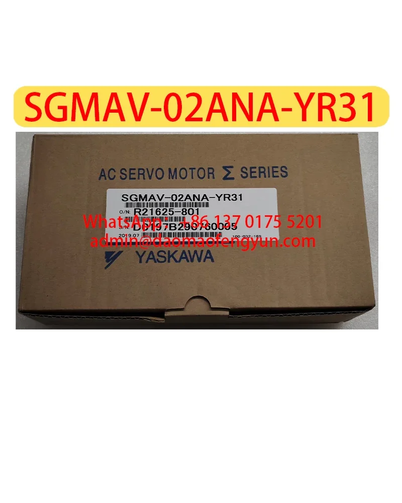 SGMAV-02ANA-YR31 محرك سيرفو جديد أصلي، SGMAV 02ANA YR31، شحن سريع