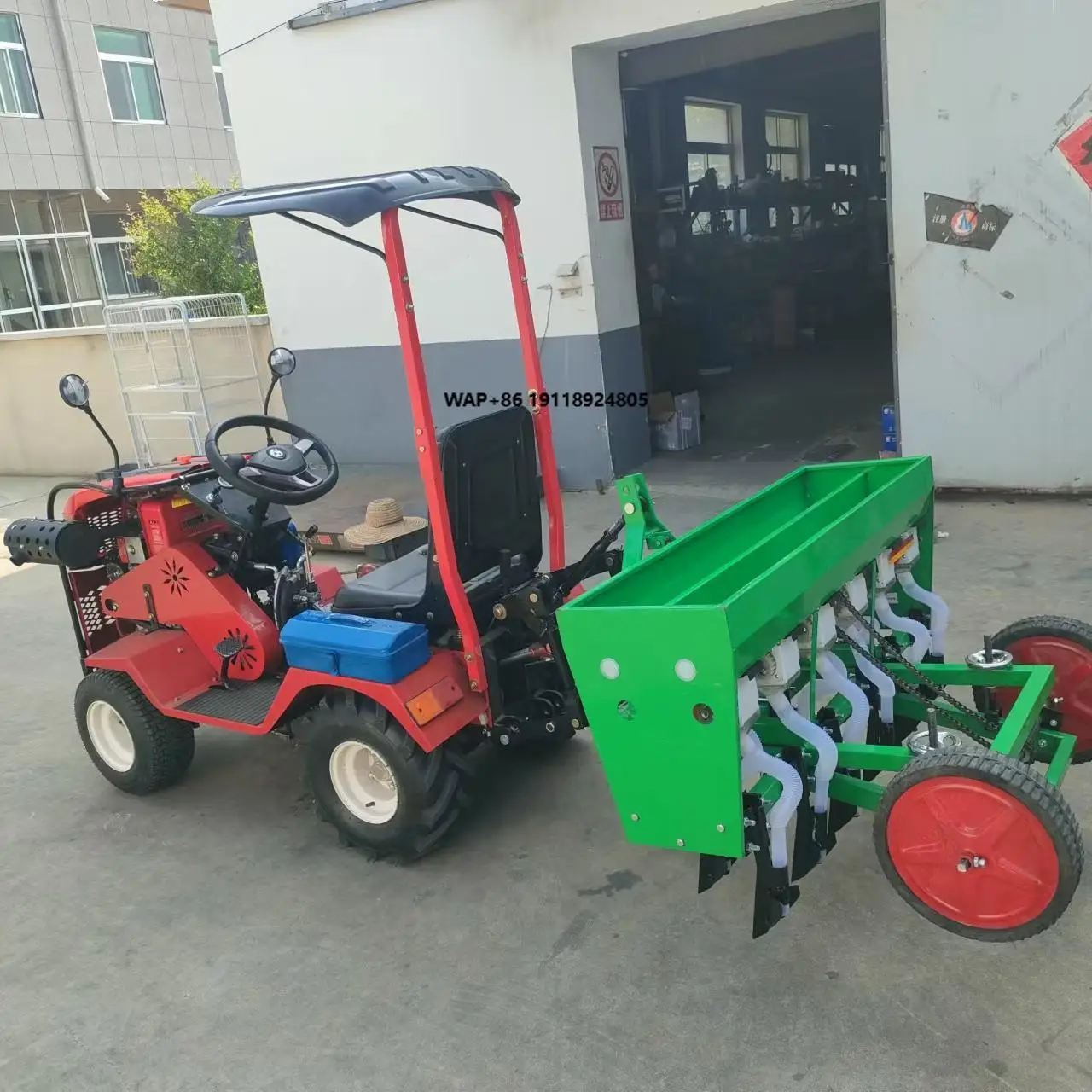 New Mini Tractor with 100/120HP  Fuel Gearbox Axle Tyre Rubber Tracks Trailer for Hay Baler Mulcher Potato Corn Harvester