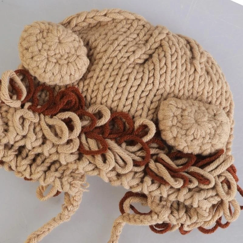 الوليد الأسد زي قبعة و حللا قصيرة الأكمام صور الدعائم الطفل صور تأثيري سترة للبنين بنات