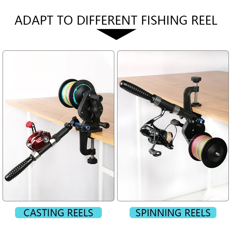 Imagem -04 - Leve Linha de Pesca Winder Spooler Antiferrugem Resistente Linha Winder Baitcasting Reel Spinning Tool Acessórios