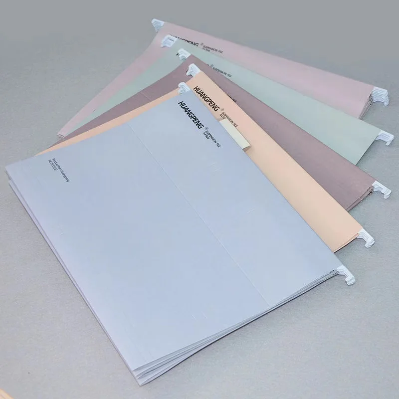 10pcs Reinforced Hanging File Folders with Tabs A4 Letter Size Suspension Files Holder Expansion Capacity For Office School Home