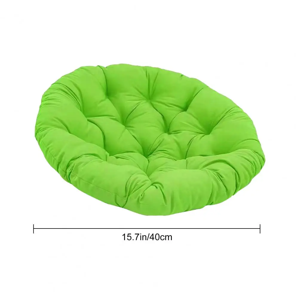 40cm Round Cushion For Hanging Egg Chair Stuffed Hammock Seat Cushion Quilt Anti-Slip Rocker Chair Pad For Garden Swing Chairs