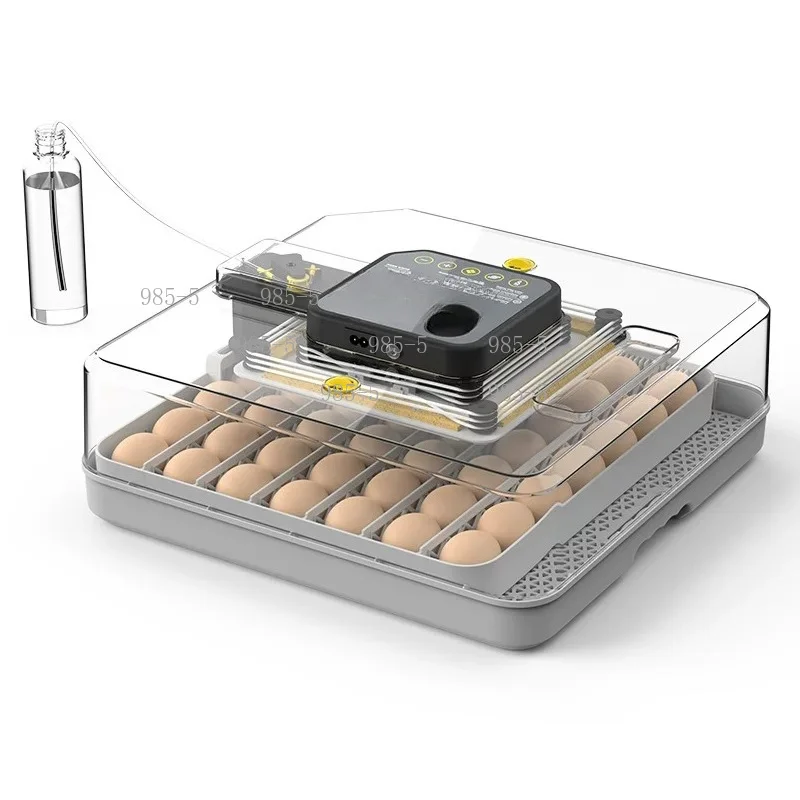 48 Capacity Egg Incubator Auto Temperature Humidity Intelligent Hatcher for Poultry Chicken Duck Goose