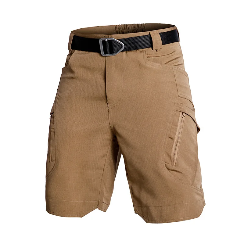 Men's Tactical Cargo Shorts Quick Dry Water Resistant Multi-Pocket Outdoor Shorts Lightweight for Hiking Camping Military Style