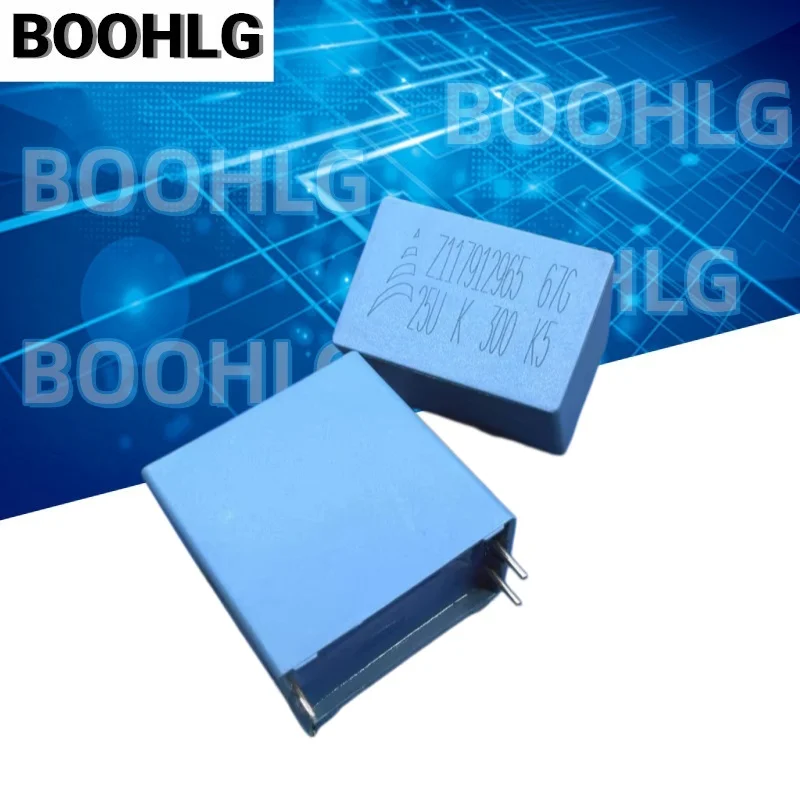 2PCS Siemens MKP 25uf 256 300v generation 400v safety capacitor B32676G3256K