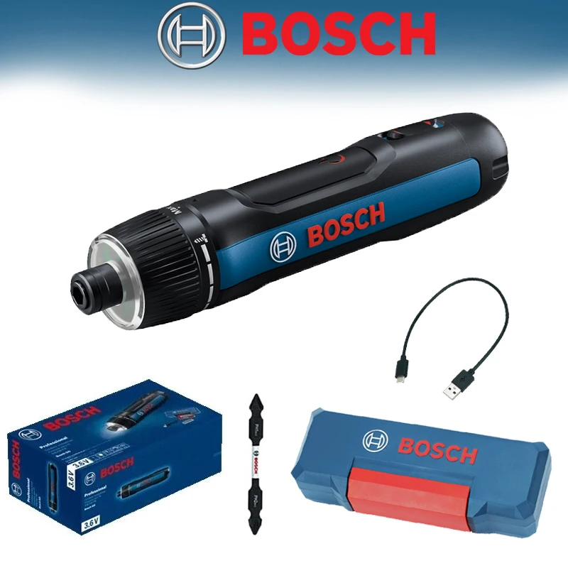 

BOSCH GO3 3.6V Rechargeable Screwdriver New Model Brushless Cordless Multifunctional Home Industrial Technician Mini Power Tools