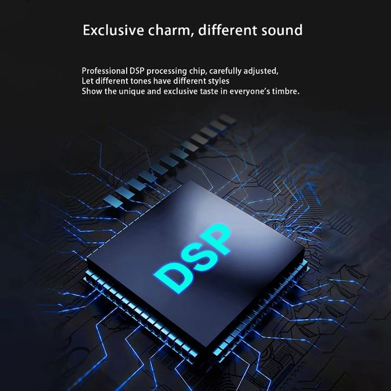 External Bluetooth Sound Card With 5 Scene Modes, 8 Sound Effects,For Android Phones, Iphones, Speakers, Live Broadcast