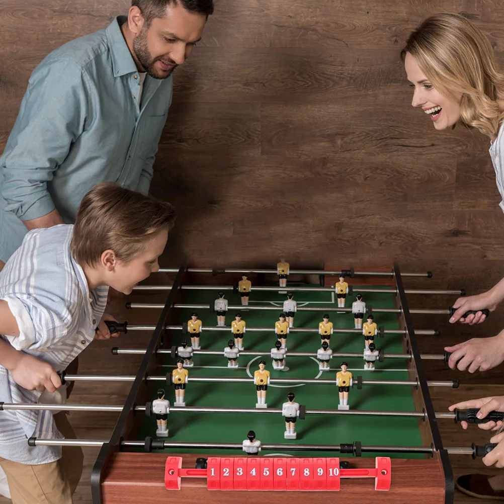 

Durable Plastic Table Soccer Scorekeepers Kids Game Props Tennis Scoring Counter Foosball Supplies Entertainment