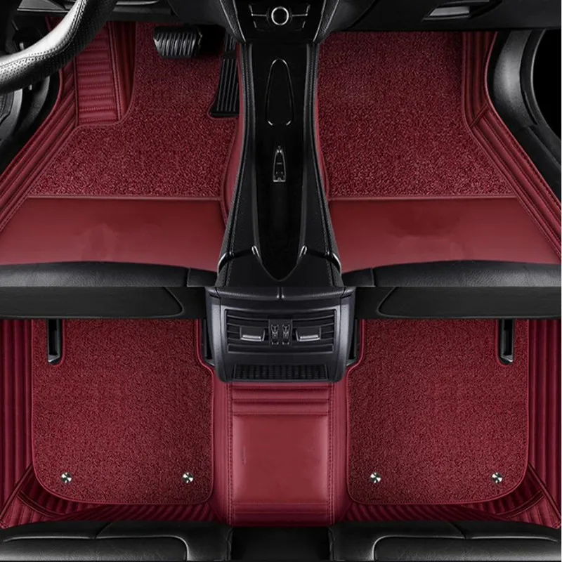 

Custom special car floor mats for Mercedes Benz EQS 580 SUV 2025-2023 5 seats Good quality double layers carpets for EQS580 2024