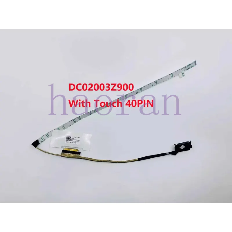 New laptops LCD cable ribbon for Lenovo IdeaPad 1-15ada7 1 15amn7 dc02003z900 with touch 40pin