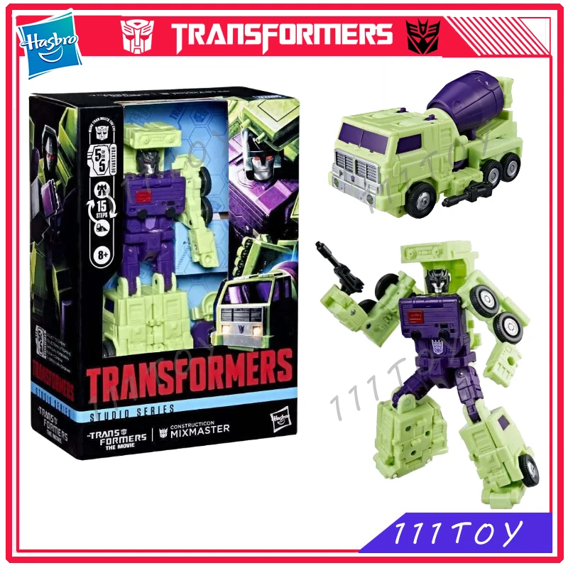 

In Stock Hasbro Transformers Classic Toys Studio Series SS86 Voyager Mixmaster Action Figure Robot Toy Collection Gifts Hobbies