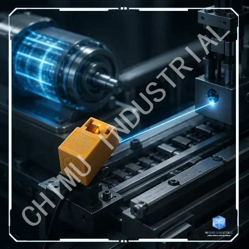【CHIMU INDUSTRIAL】 for Q1805NO Q1808NO Square Inductive Proximity Sensor SN04-N Metal Detection NPN NO