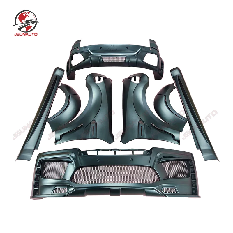 

Premium Body Kit For BMW X5 2008-2013 Unpainted Front Bumper Side Skirts Wide Fenders for BMW X5 E70 PD Style Tunning Trim