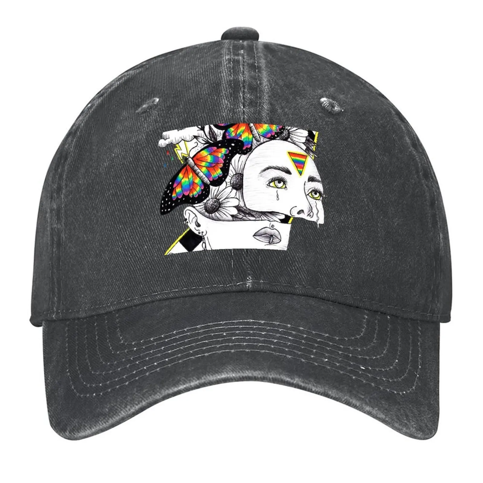 

Unconditional Year 8 Baseball Cap Fishing cap Male hat Rave cute Hats For Men Women's