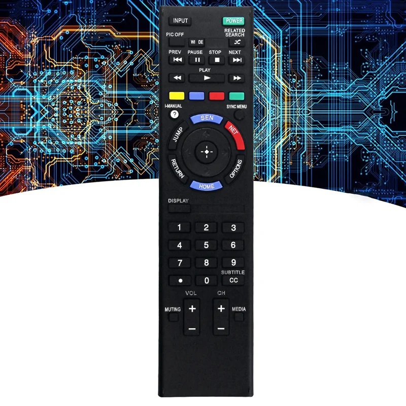 Replace Remote Black RM-YD089 For Sony TV KDL-32W600A KDL-32W650A KDL-42W650A KDL-42W651A KDL-46W700A KDL-50W700A KDL32W600A