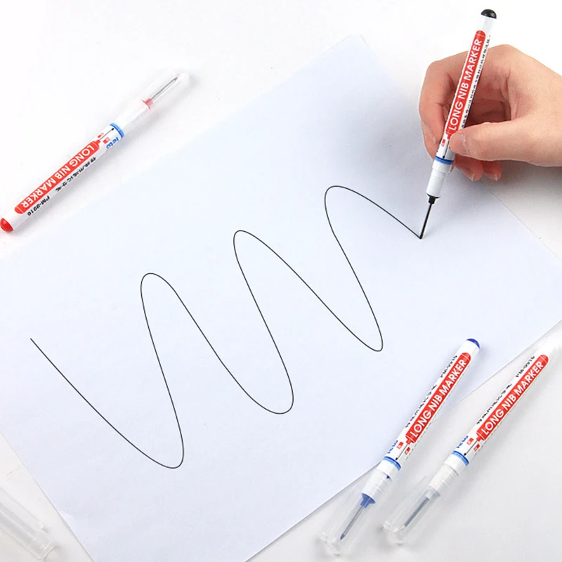 Long Head Markers Multi-purpose Deep Hole Marker Pens