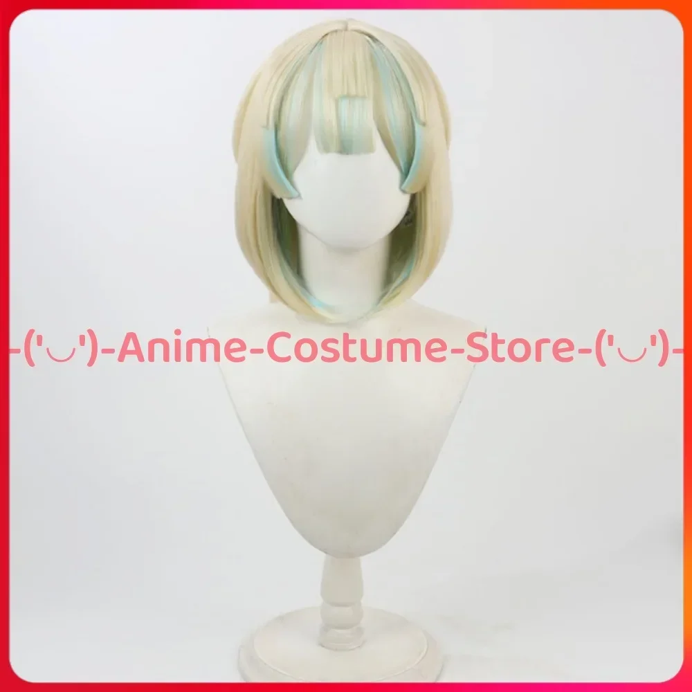 NIJISANJI VTuber Genderbend Hibachi Mana Cosplay Wig Anime Character Wigs Halloween Carnival Party Costume Prop Synthetic Hair