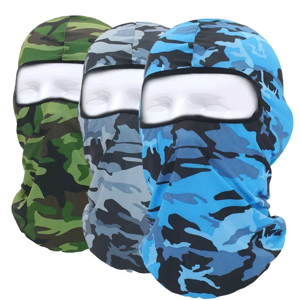 1pc Balaclava Hood Hot Sale Outdoor Motorcycle Bandana Cycling Hunting Hat UV Protection Breathable Multi Applications Parts