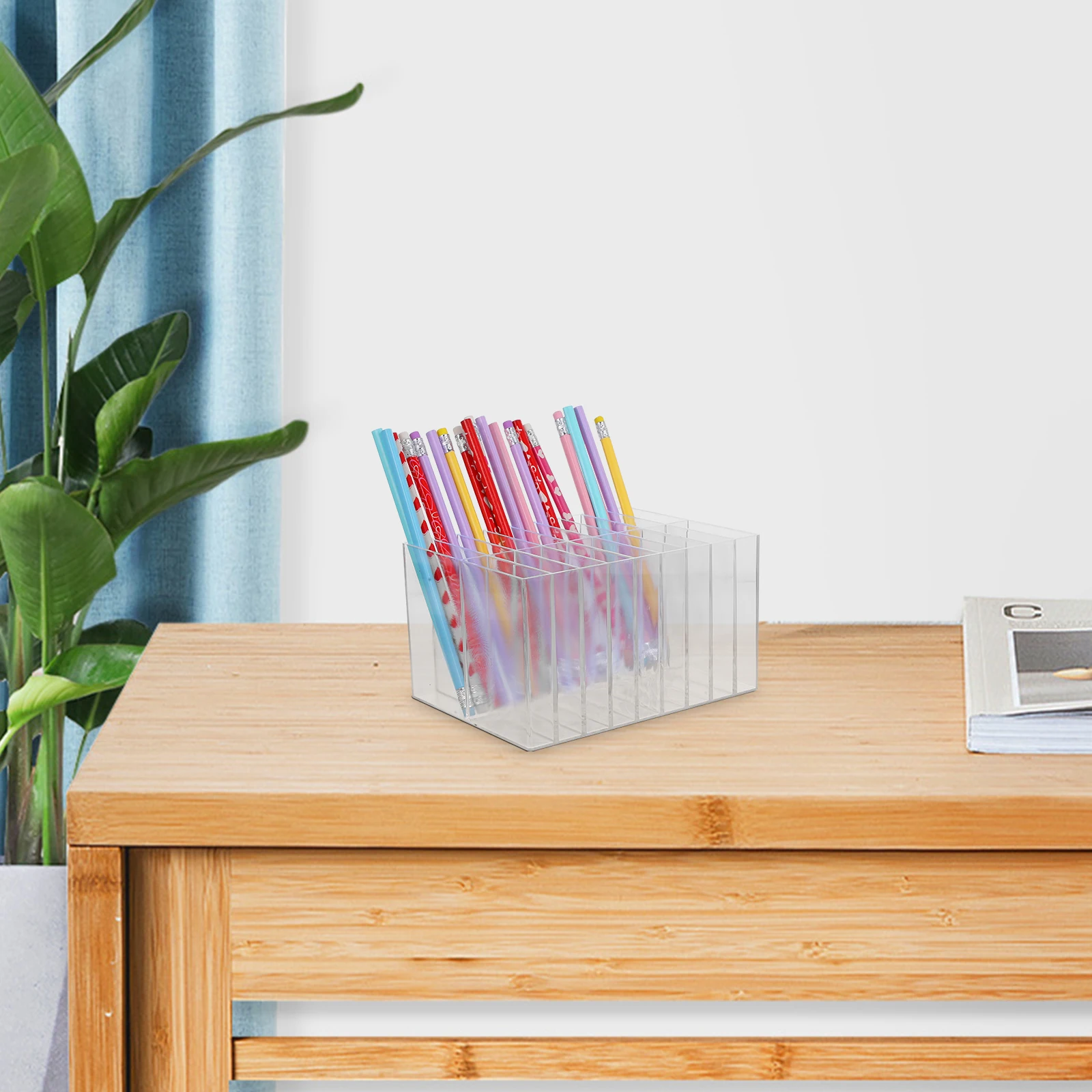 

Marker Pen Holder Versatile Pen Stand Portable Marker Storage Rack Organizer for School Office Desk Storage Stand