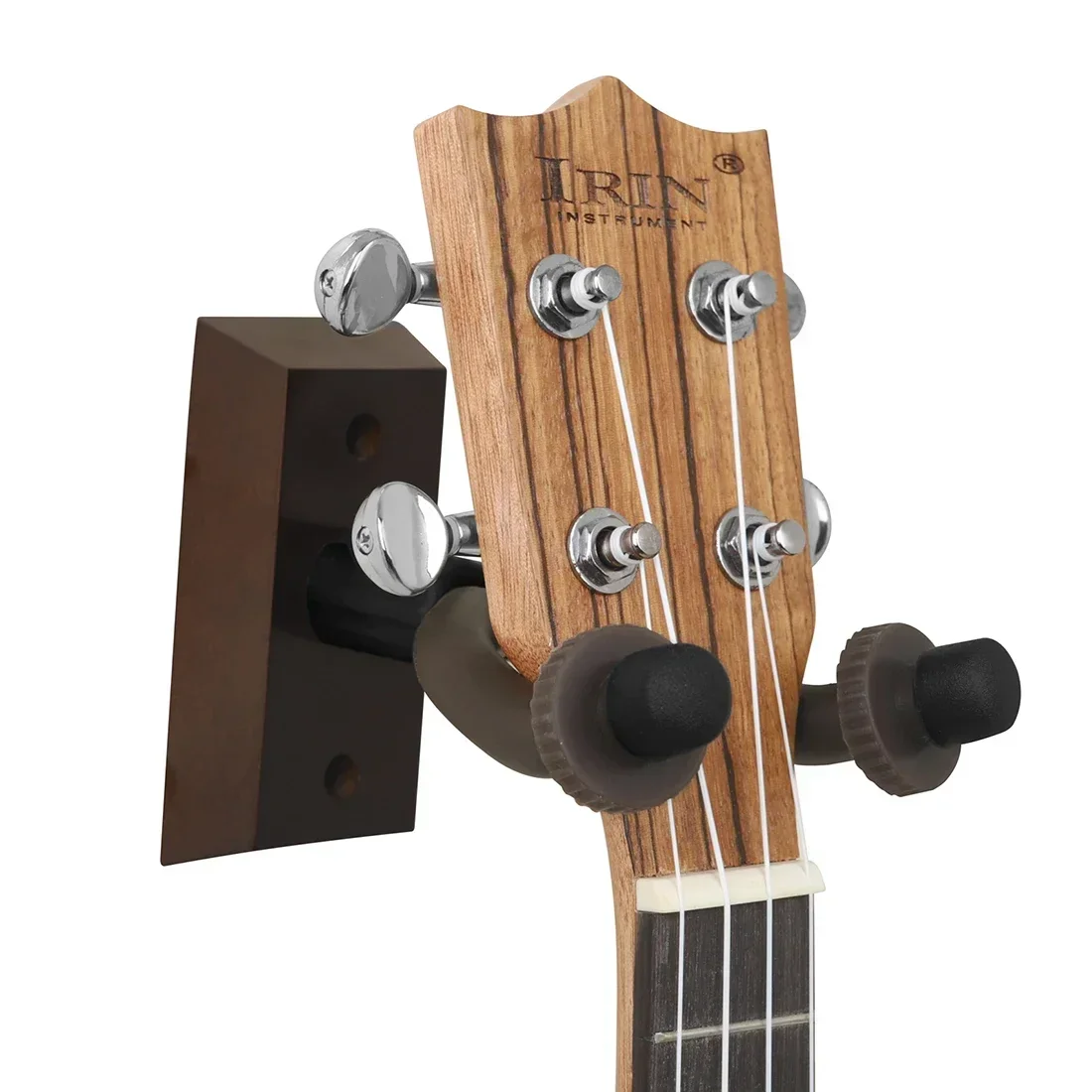 IRIN Guitar Hooks Wall Portable Stand Mounted Walnut Base Removable Guitar Stand Violin Bass Ukulele Guitar Universal Accessory