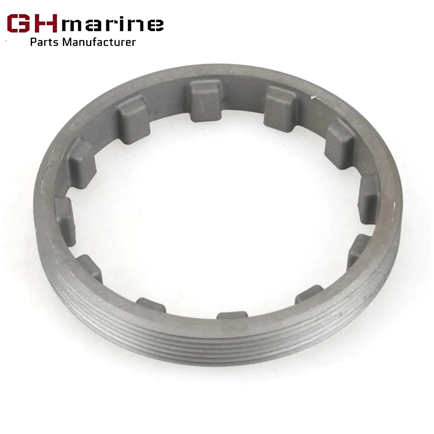 Marine Parts Lock Ring Nut Outboard Lower Unit EI Fit for Yamaha 2 Stroke150-200HP Outboard Motor Boat Engine 6G5-45384-00