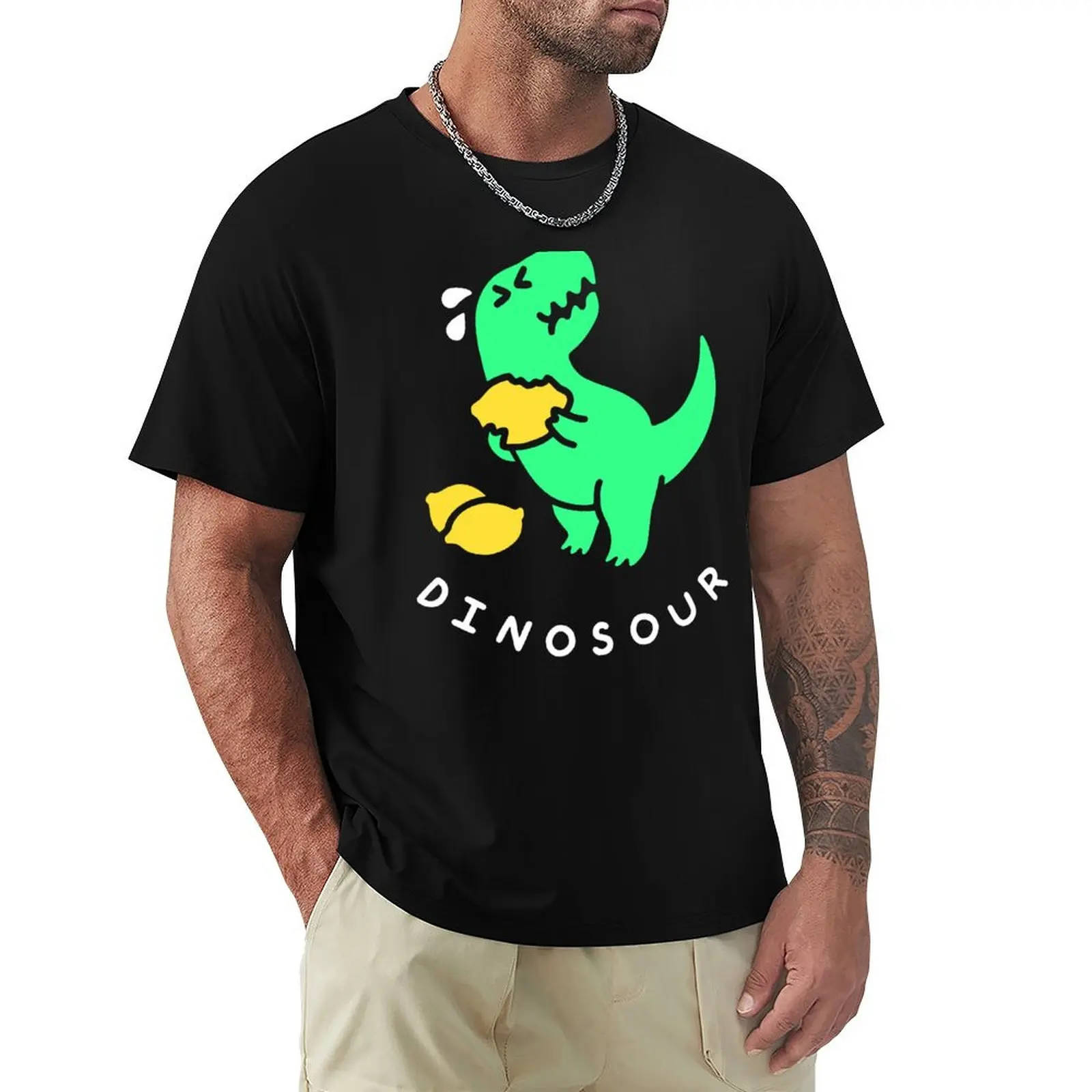 Dinosour T-Shirt custom t shirt vintage clothes graphic t shirts men