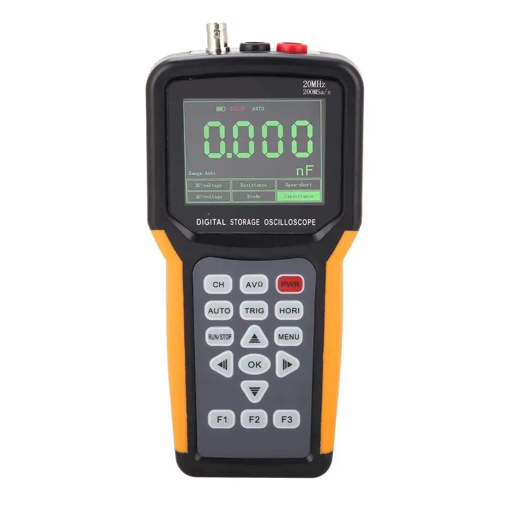 Handheld Oscilloscope Jds2012a Car Repair Maintenance Multimeter 20mhz