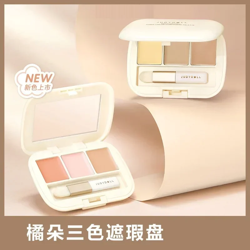 Judydoll Concealer Palette Cream Texture Coveres Acne Marks Dark Circle Concealer Face Makeup Lasting Brighten Face Cosmetics