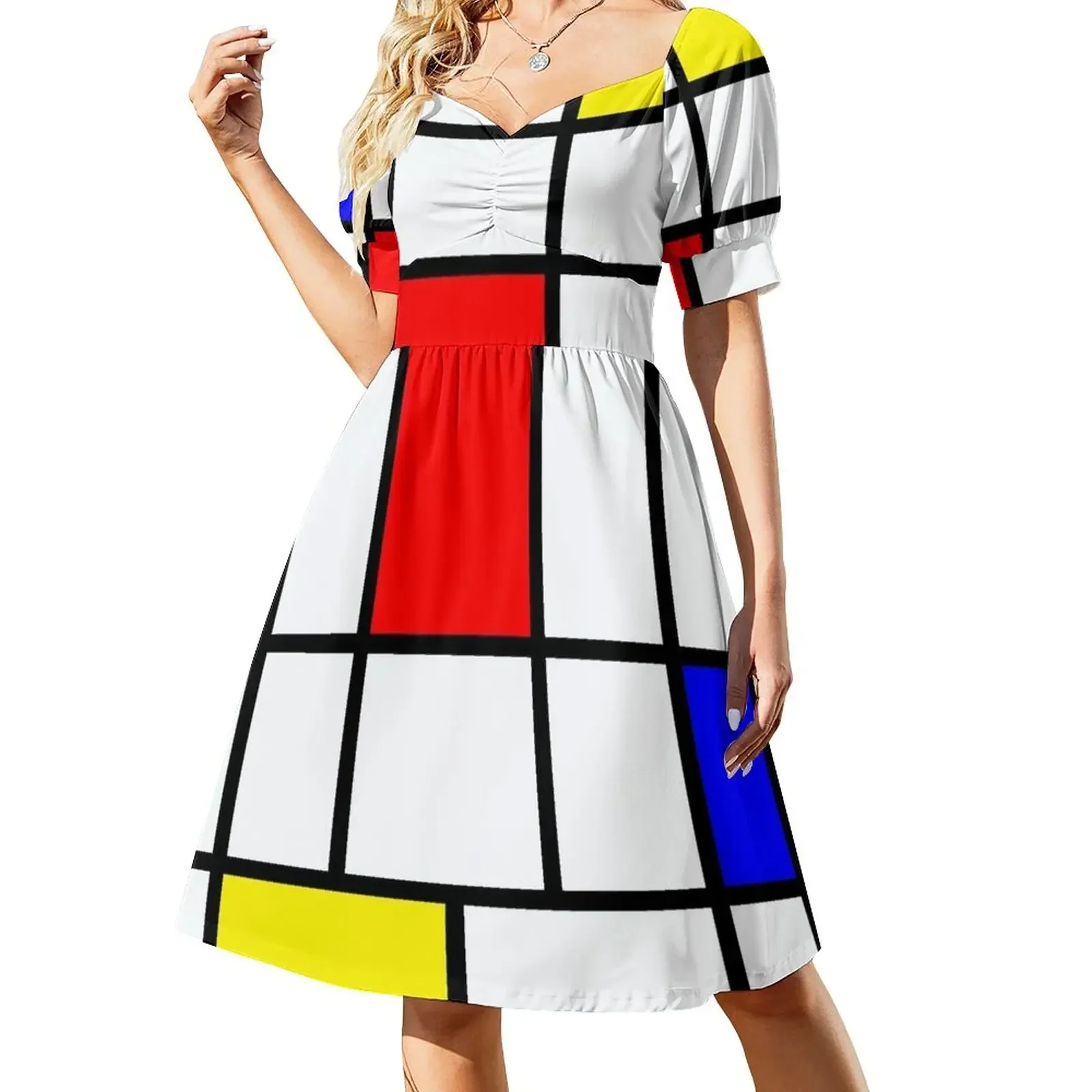 

Mondrian #63 Sleeveless Dress summer dress for women 2025 Prom gown Dress