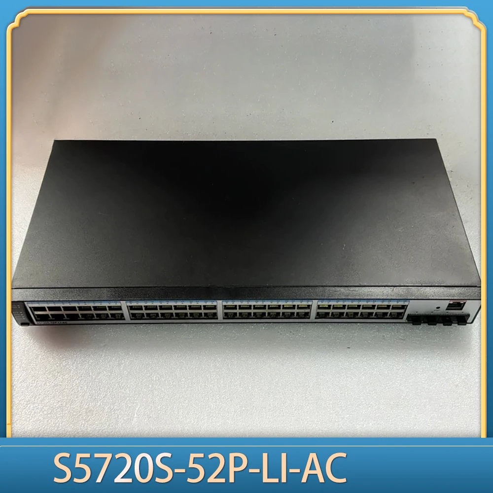 Gigabit Switch 48 ports Full Gigabit Network Management Switch 4 Optical Ports S5720S-52P-LI-AC