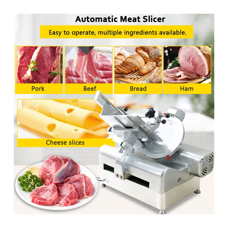 JK-320 Home & Commercial Elect - огляд і ціна Automatic Meat Slicer Home