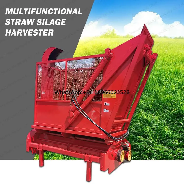 tractor mounted corn silage harvester hay mower forage harvester