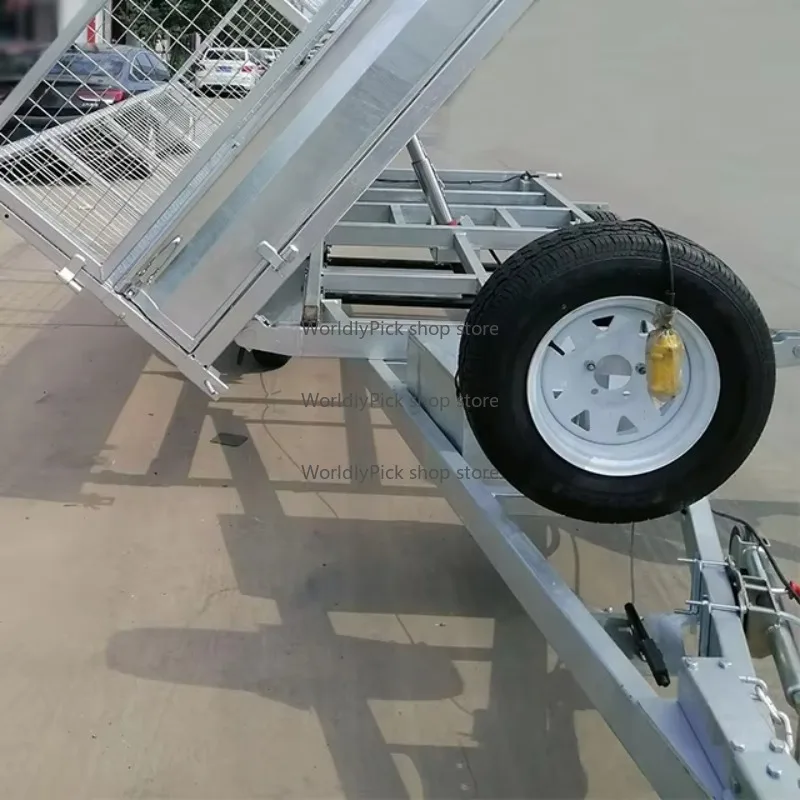 아연 도금 유틸리티 덤프 트레일러, 유압 트레일러, 자동차 트레일러