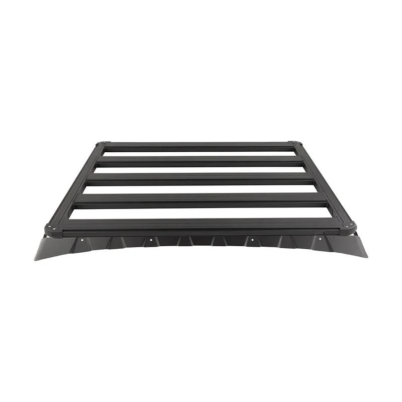 High Quality Aluminum & Steel Roof Rack Platform With Side Ladder Fit For Dodge Ram 4x4 Off Road Truck Exterior Accessories