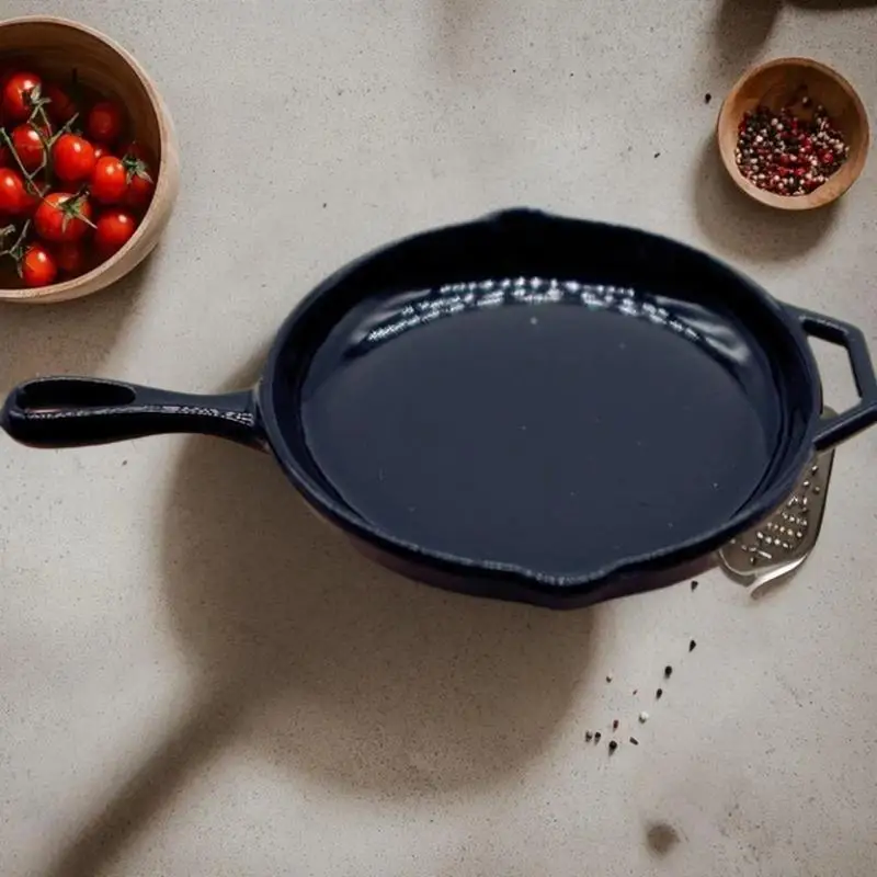 1Pcs Miniature Dollhouse Alloy Pan Toy; Simulation Scene Decor Doll House Accessories