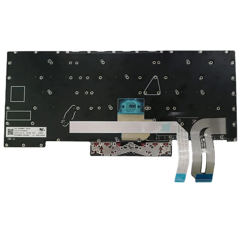 Replacement US Keyboard for Lenovo ThinkPad T490S T495S T14S P1 X1 Extreme Gen1 Gen2 Laptop No Frame
