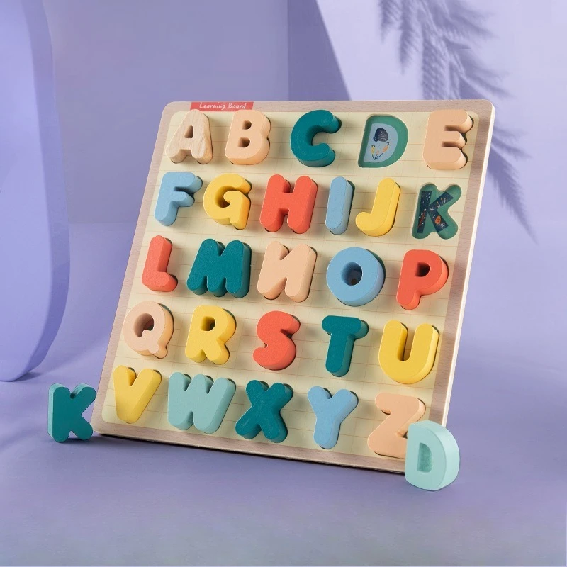 

Детская развивающая доска-сортер для раннего обучения, конструктор-головоломка, портативная доска для малышей 1-2 лет