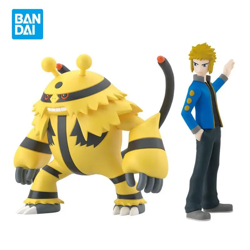 

BANDAI Original Scale World 1/20 Sinnoh Denji Volkner Electivire Pokemon Anime Figure Model Collectible Toys Gift