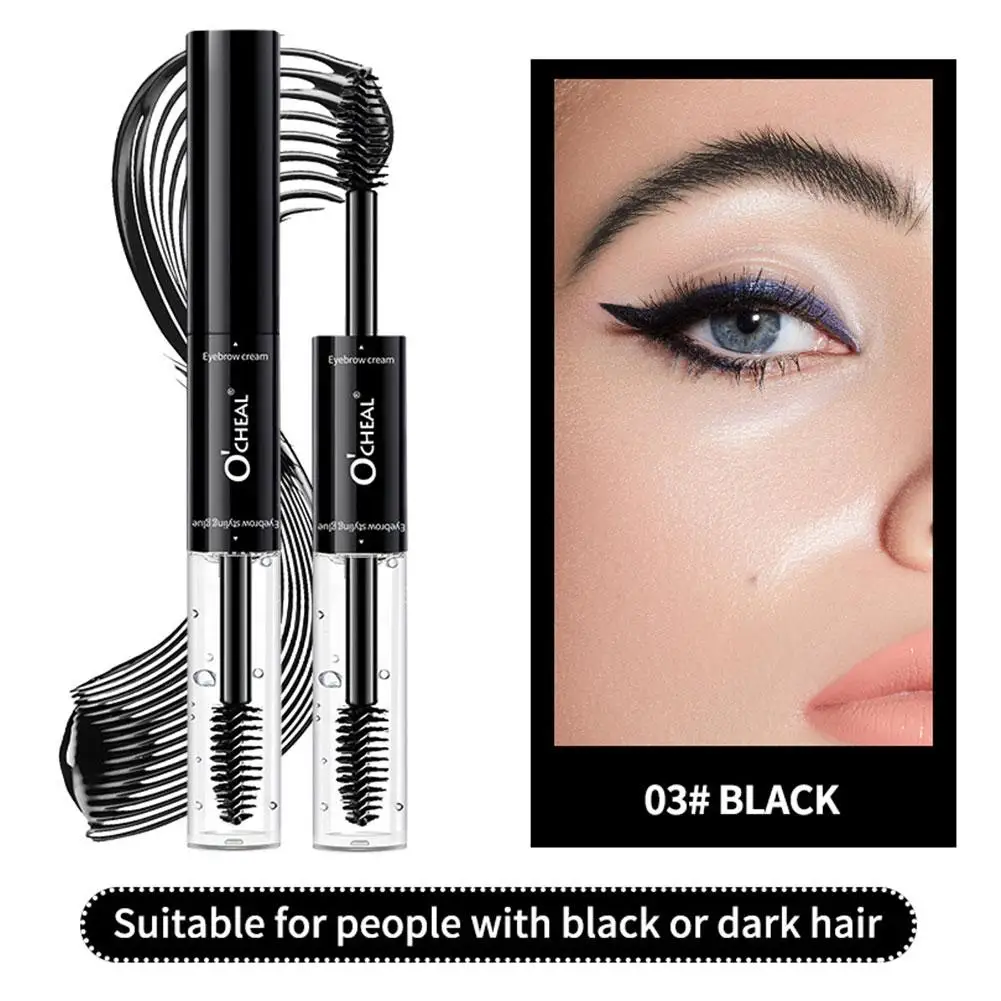 Definitore sopracciglia impermeabile 2 in 1 + tinta per sopracciglia - Definizione super forte Sopracciglia perfette a lunga durata per tutti i giorni C9y9