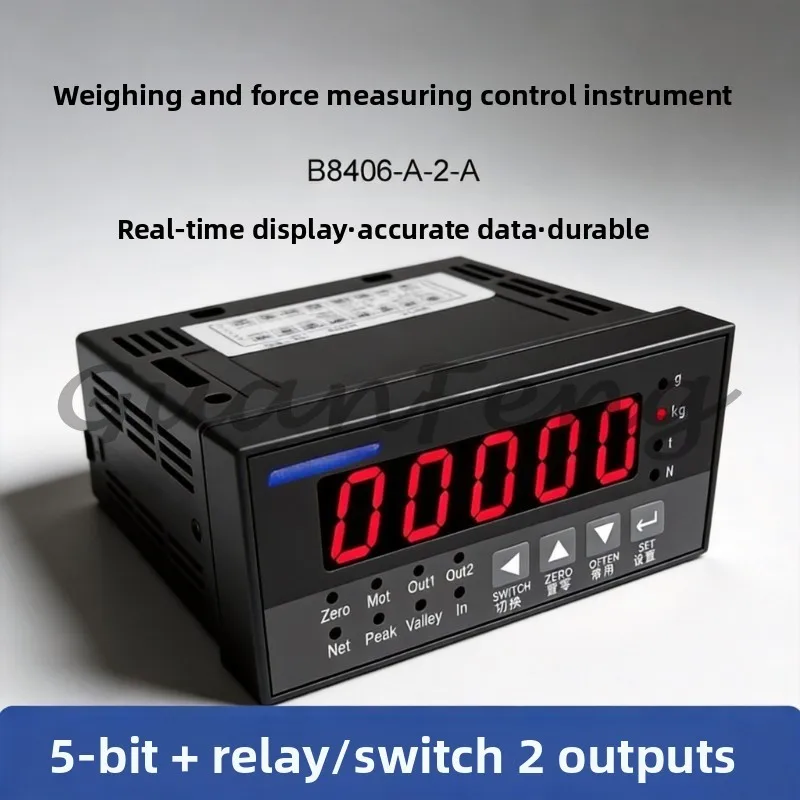 Digital Display Load Cell Controller, Peak Value Detection Weighing Transmitter with Signal Output
