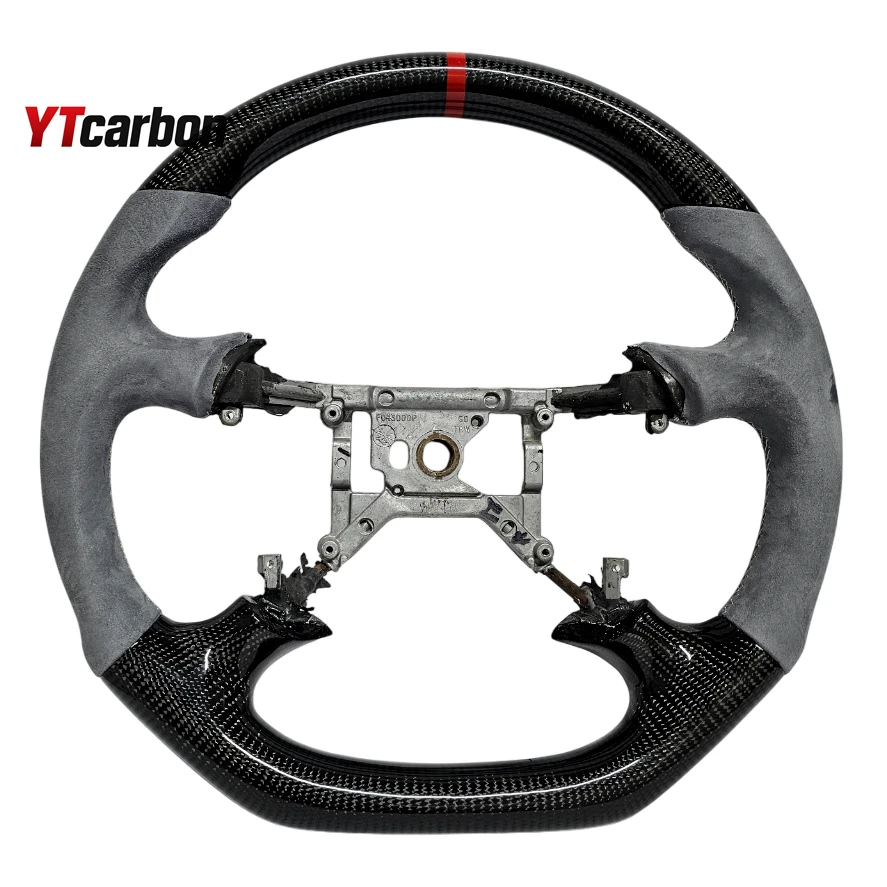 Dak ota 01-14 RT Modify Auto Parts Car Interior Accessories Racing Style Custom Real Carbon Fiber Steering Wheel