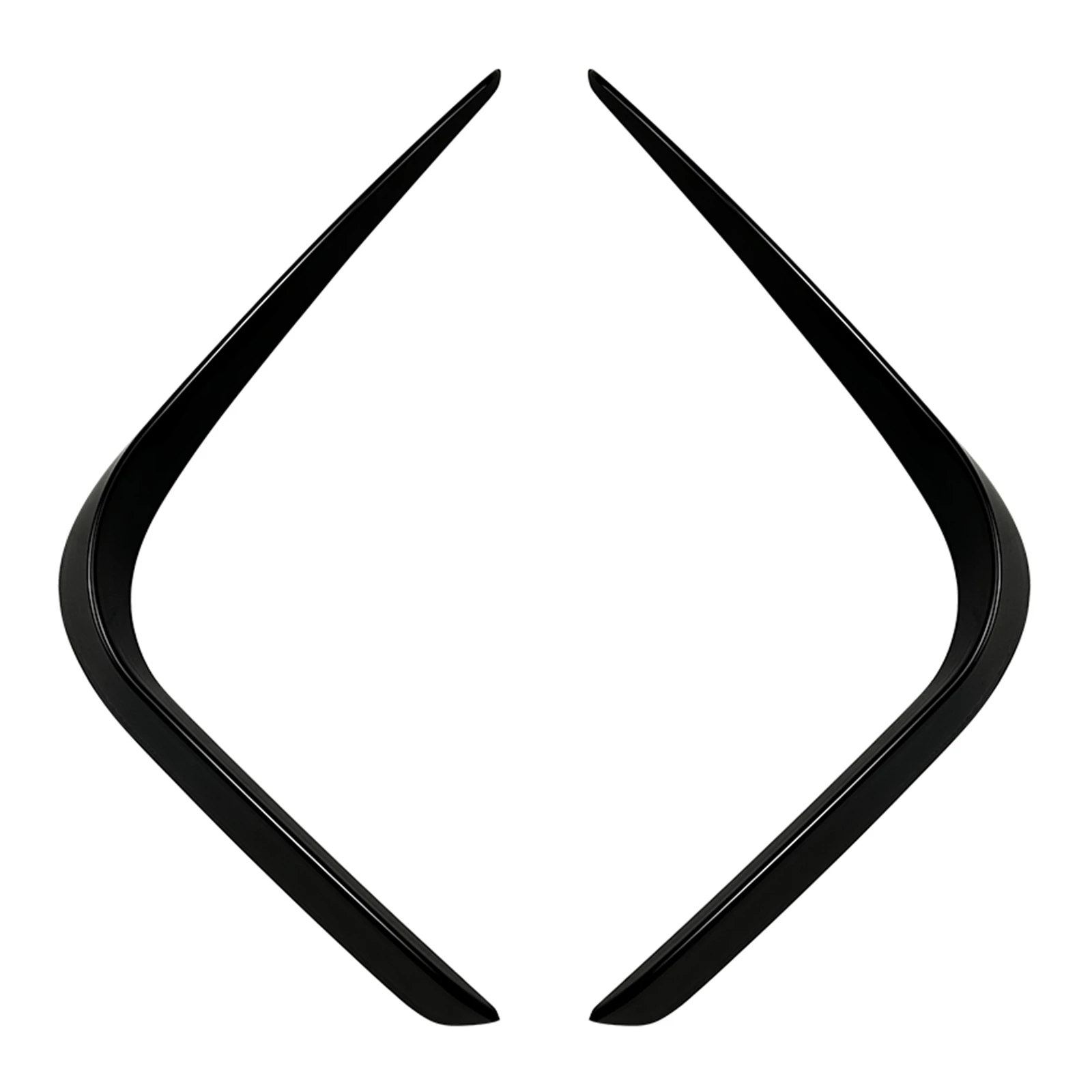 

Exterior Front Bumper Front Bumper Side Trim Cover Fog Lamp Spoiler Canards For BMW X5 G05 M Sport 2019-2023