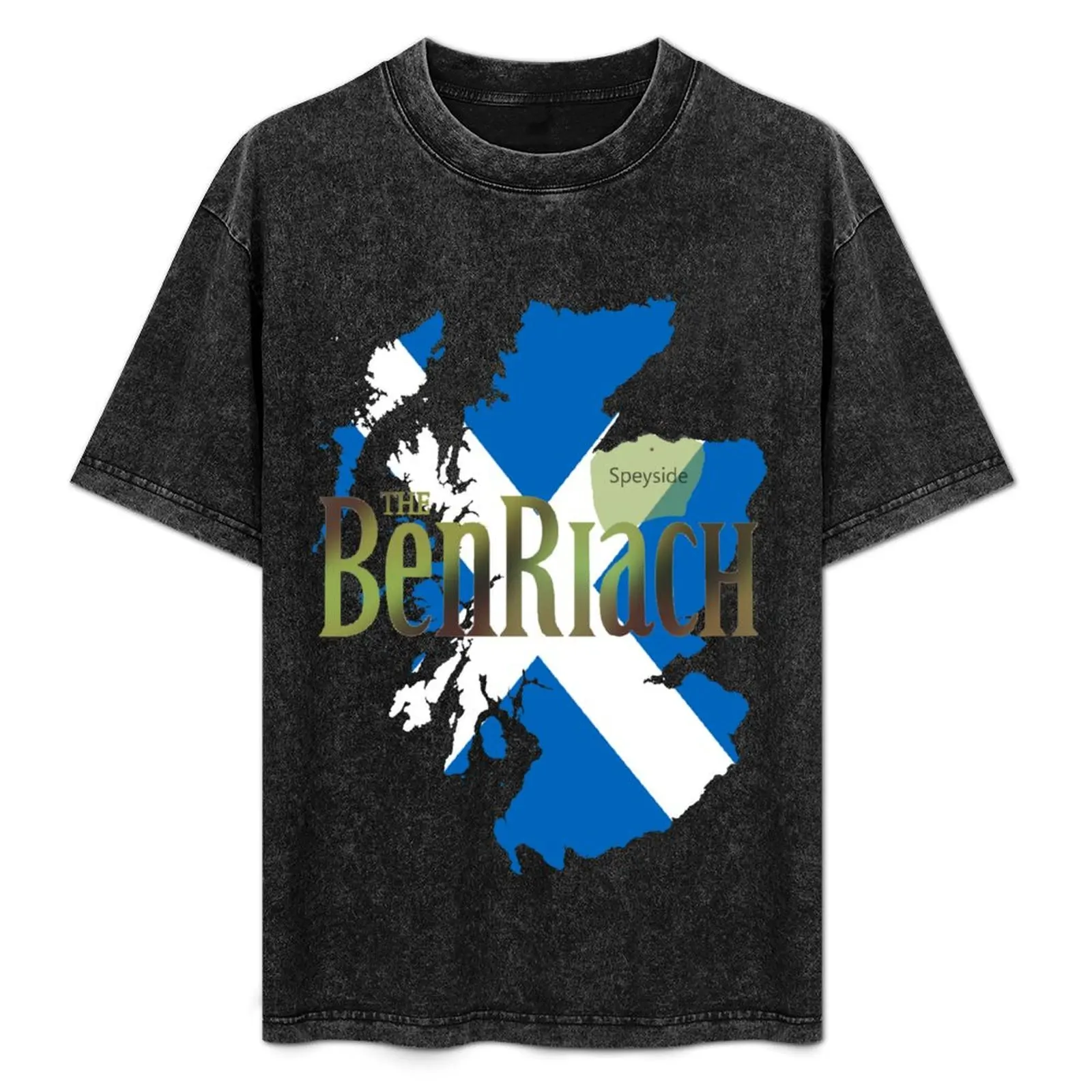 Benriach T-Shirt Fashion Letter Print T-Shirt