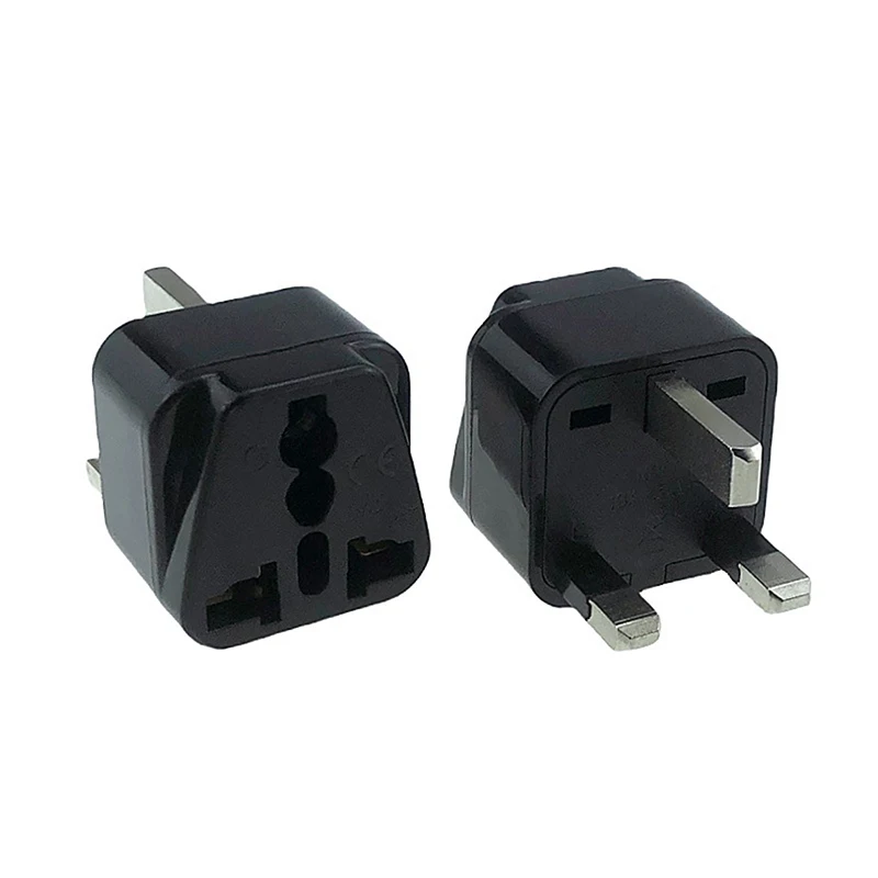 محول قابس السفر من النوع G UK/Malaysia/Singapore - محول مقبس الطاقة العالمي 13A باللون الأبيض/الأسود (الولايات المتحدة/الاتحاد الأوروبي/الاتحاد الأفريقي/CN إلى المملكة المتحدة) #5