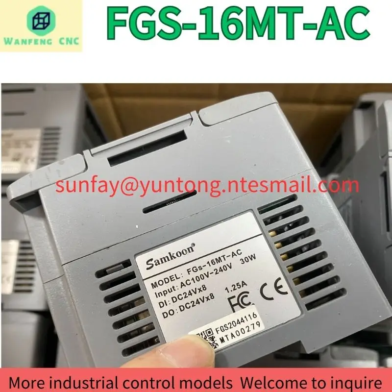 second-hand PLC FGS-16MT-AC test OK Fast Shipping