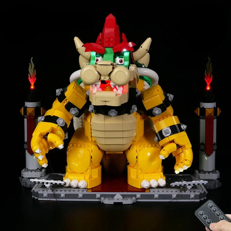 

Not Included Building Blocks LED Light Kit For The Mighty Bowser 71411 DIY Toys Gift Only Lighting Set