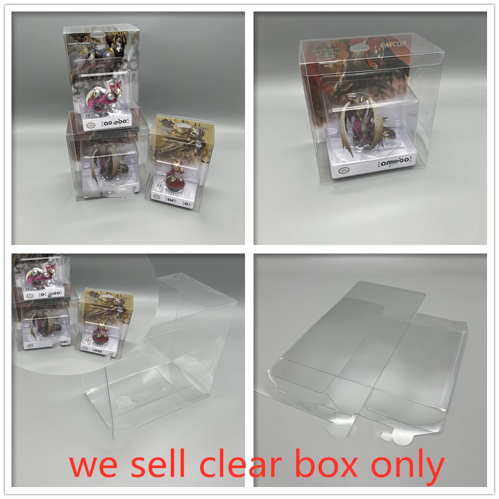 

Прозрачная защитная коробка для домашних животных amiibo Monster Hunter Rise: Sunbreak