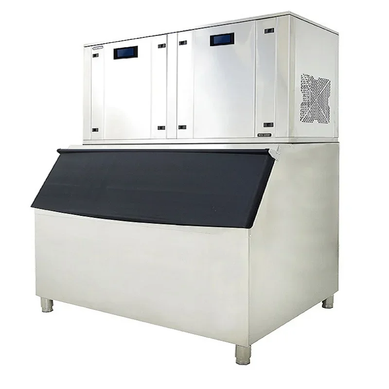 Commercial Ice Machine 1000kg Cube Ice Maker Machine with Automatic Crystal Ice Making Machine for Business Use