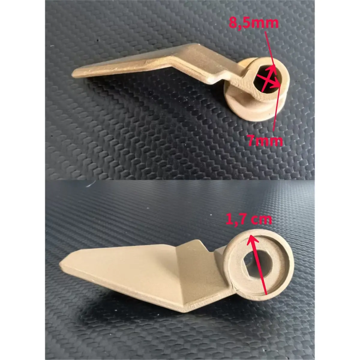 Happy New-  Universal Kneading Paddle for -110KP Bread Maker, Gold
